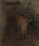 John Singer Sargent A Jersey Calf Spain oil painting artist